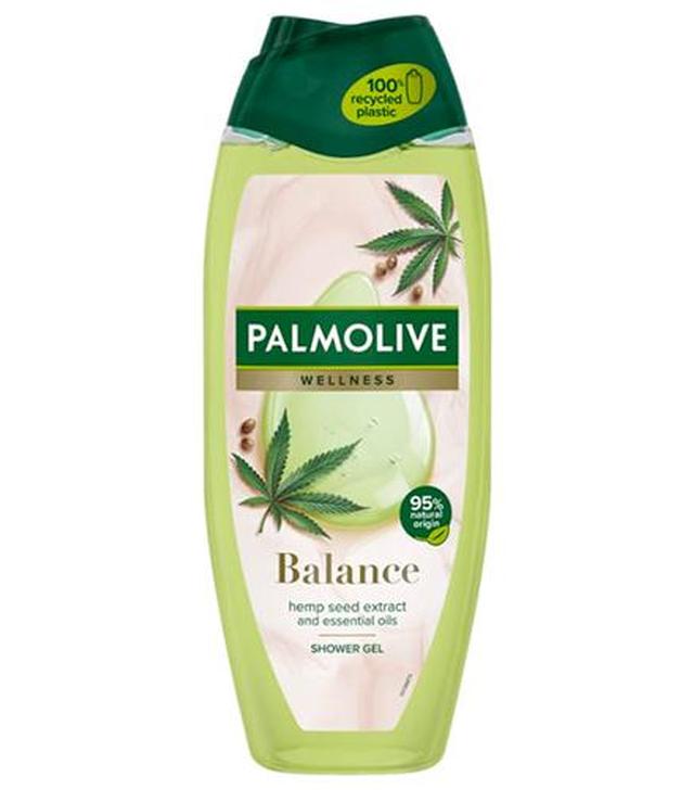 Palmolive Wellness Balance hemp extract and essential oil żel pod prysznic - 500 ml - cena, opinie, stosowanie