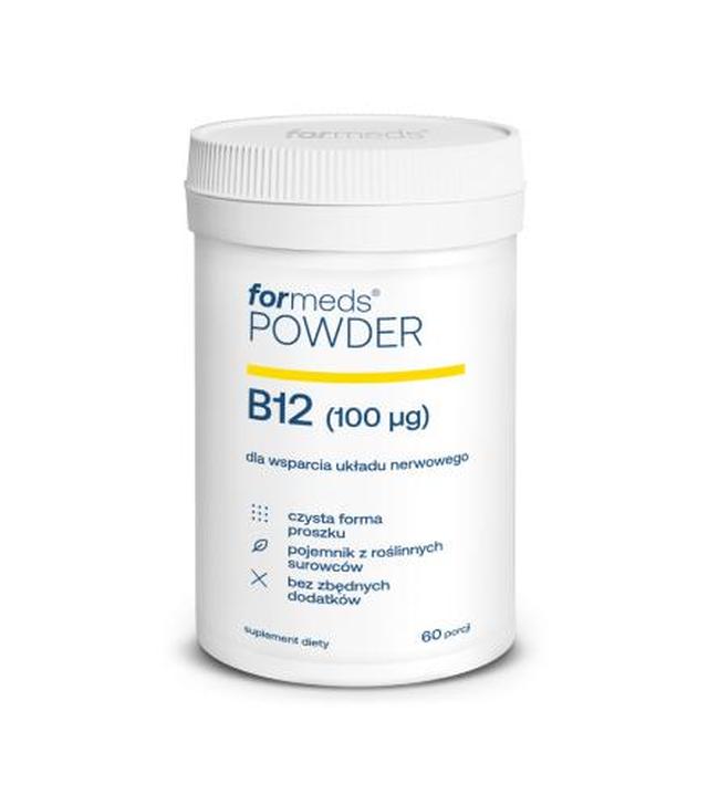 Formeds Powder B12 100 μg, 60 porcji