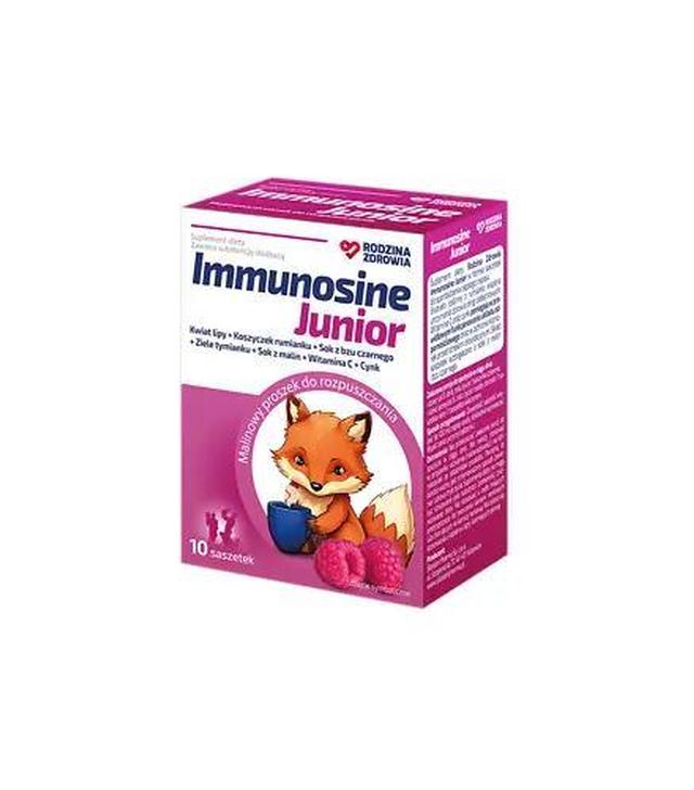 Rodzina Zdrowia Immunosine Junior, 10 saszetek