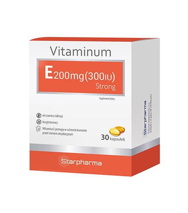 Vitaminum E 200 mg (300IU) Strong, 30 kapsułek