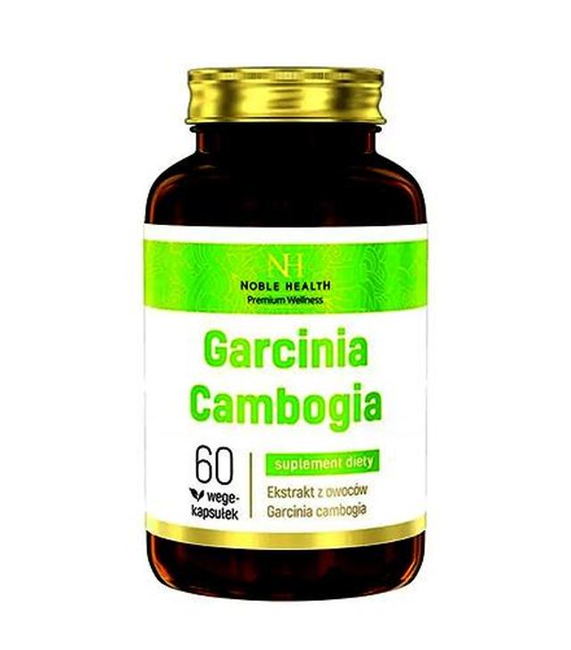 Noble Health Garcinia Cambogia, 60 vege kapsułek - ważny do 2025-02-28