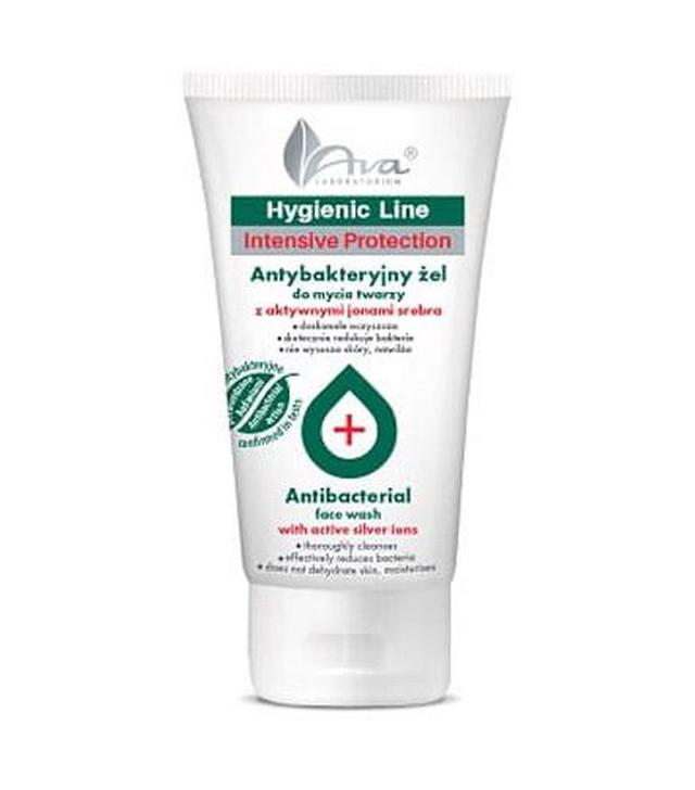 Ava Hygienic Line Antybakteryjny żel do mycia twarzy, 150 ml