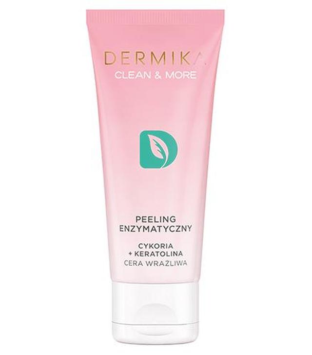 Dermika Clean & More Peeling enzymatyczny , cera wrażliwa - 75 ml - cena, opinie, właściwości