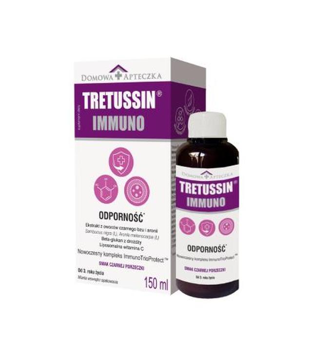 DOMOWA APTECZKA Tretussin Immuno płyn, 150 ml