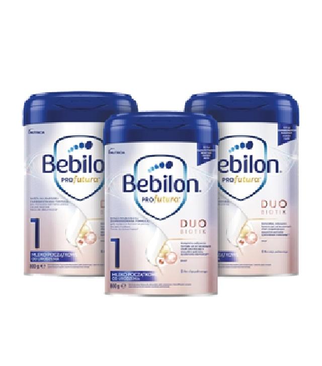 Bebilon PROfutura DUOBIOTIK 1, mleko początkowe od urodzenia, 3 x 800 g