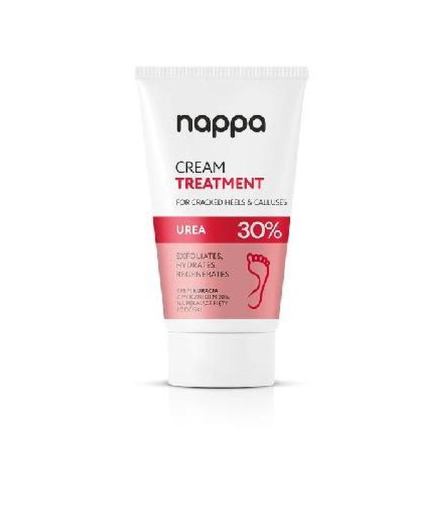 Nappa, Krem kuracja na pękające pięty i odciski Mocznik 30%, 150 ml