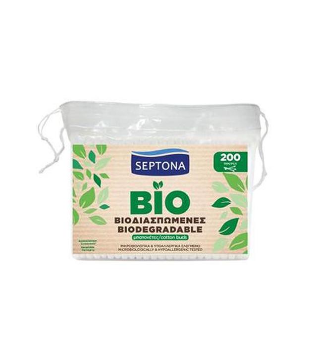 Septona Ecolife Biodegradowalne Patyczki higieniczne, 200 sztuk