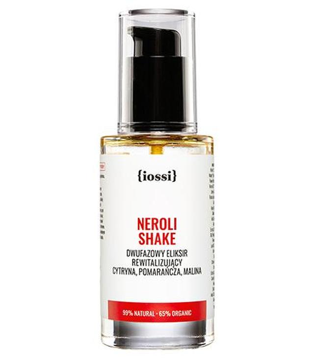 Iossi Neroli Shake Dwufazowy eliksir rewitalizujący Cytryna, Pomarańcza, Malina, 50 ml  - ważny do 2025-10-31