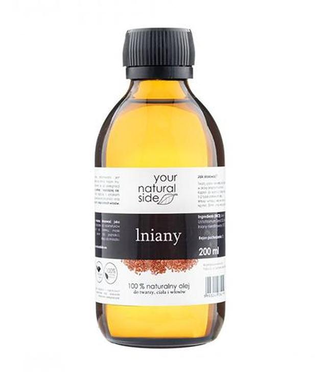 Your Natural Side Olej lniany nierafinowany, 100 ml