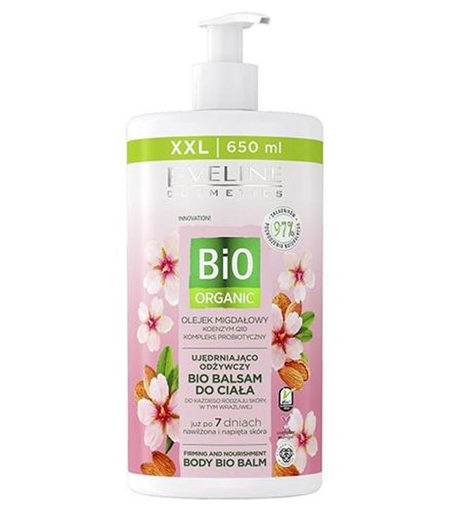 Eveline Bio Organic Bio Ujędrniająco Odżywczy Balsam do ciała - olejek migdałowy, 650 ml