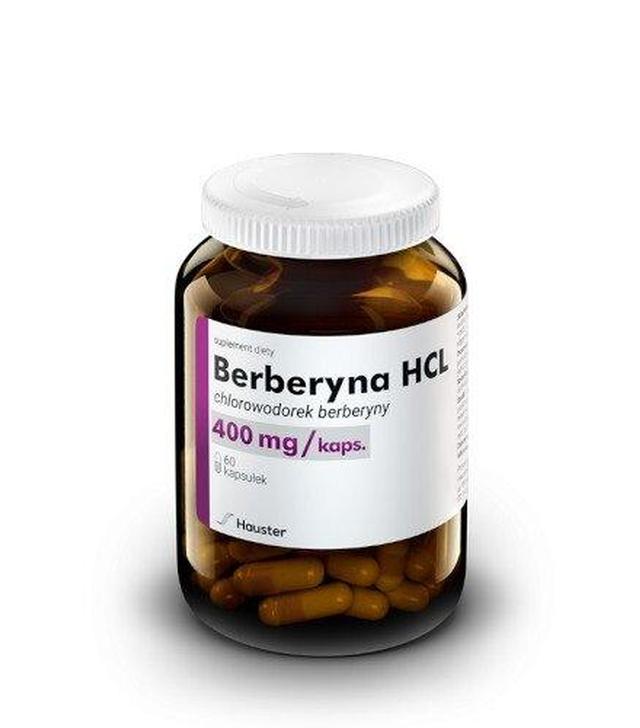 Hauster Berberyna HCL 400mg, 60 kapsułek