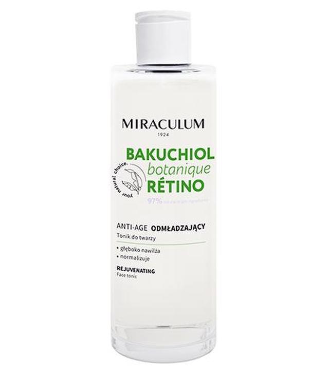 Miraculum Bakuchiol Botanique Retino Anti-Age Tonik do twarzy - 200 ml - cena, opinie, właściwości