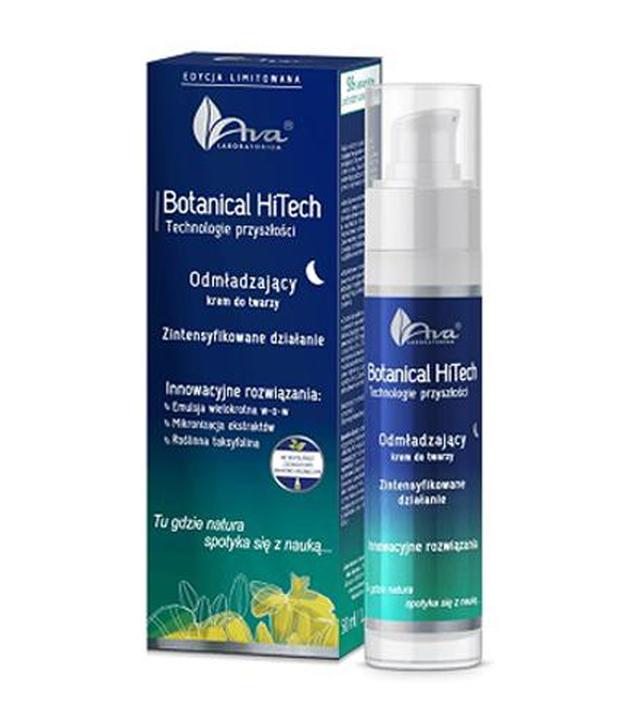 Ava Botanical HiTech Odmładzający krem do twarzy na noc - 50 ml - cena, opinie, skład