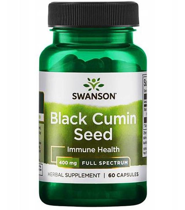 SWANSON Full Spectrum Black Cumin Seed 400 mg - 60 kaps.