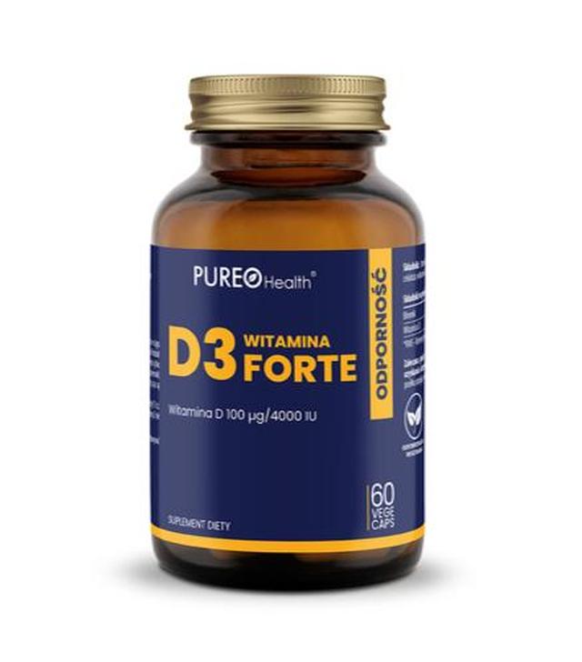 PUREO Health Witamina D3 Forte, 60 kapsułek