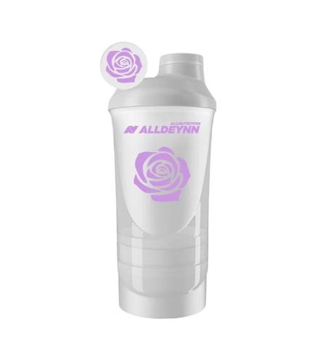 Allnutrition Alldeynn Shaker White, 600+350 ml