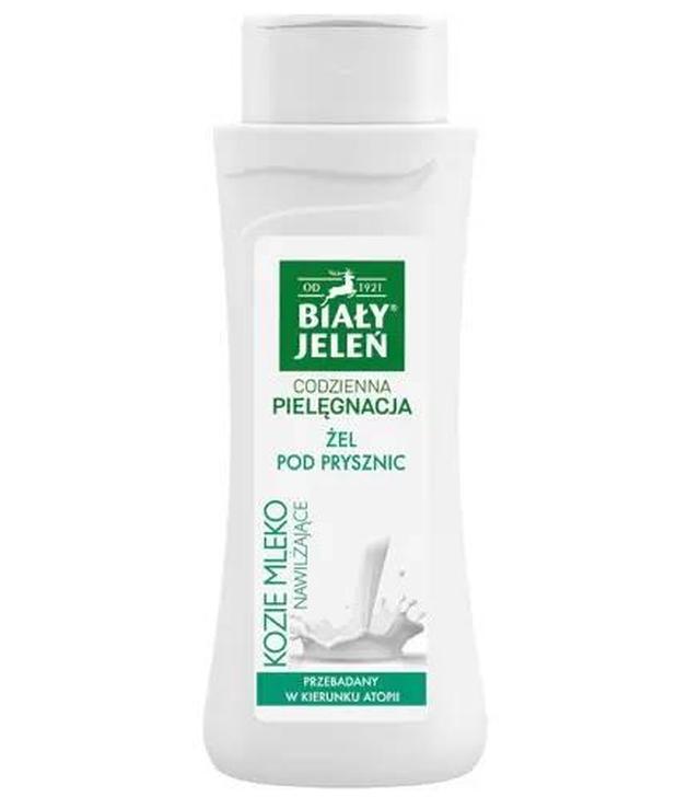 Biały Jeleń, Żel pod prysznic z kozim mlekiem, 300 ml