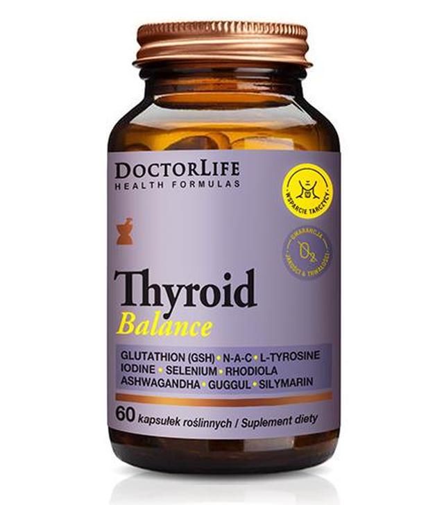 DoctorLife Thyroid Balance - 60 kaps.- cena, opinie, właściwości