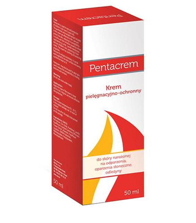 Pentacrem Krem pielęgnacyjno-ochronny na odparzenia, 50 ml