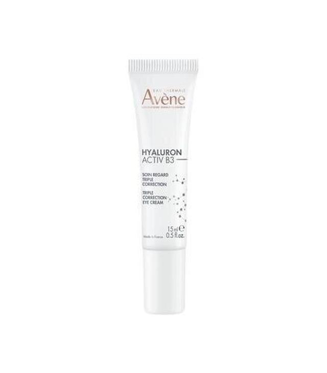 Avene Hyaluron Activ B3 Krem pod oczy o potrójnym działaniu korygującym, 15 ml