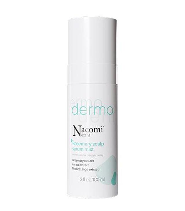 NACOMI Next lvl DERMO Rozmarynowe serum w mgiełce zapobiegające wypadaniu włosów i zagęszczające, 100 ml