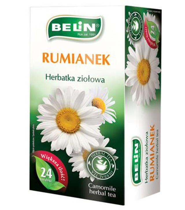 Belin Herbatka ziołowa rumianek, 24 x 1,3 g, cena, opinie, właściwości
