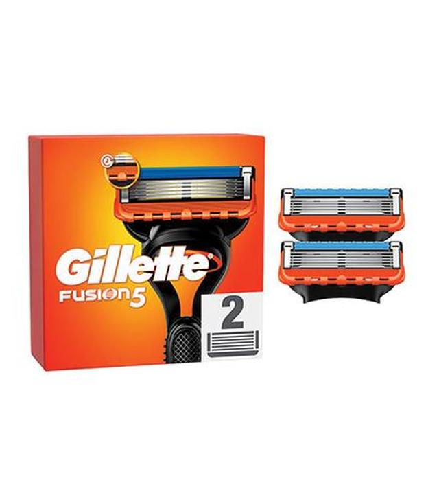 Gillette Fusion5 Ostrza wymienne do maszynki do golenia dla mężczyzn, 2 sztuki