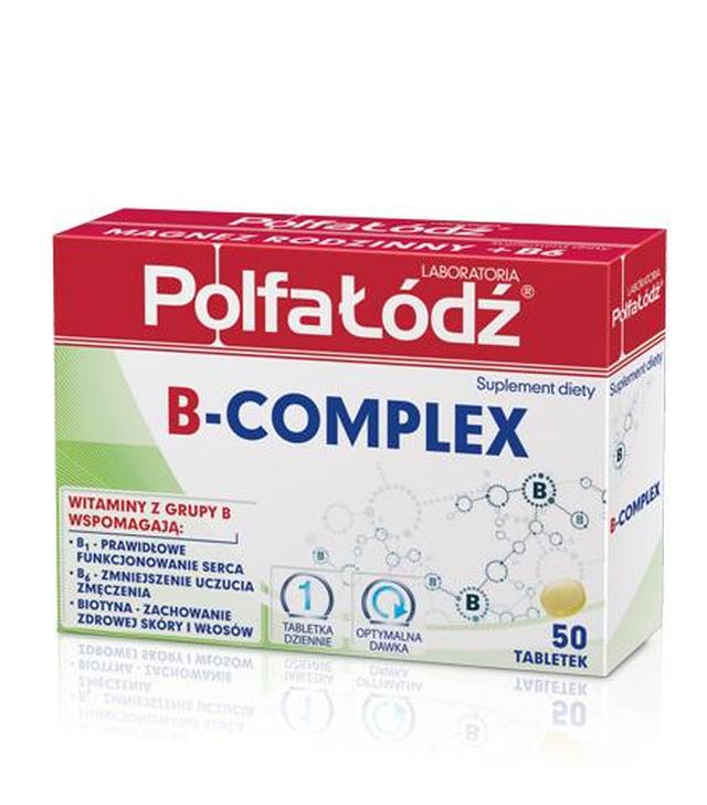 B-COMPLEX, 50 tabletek