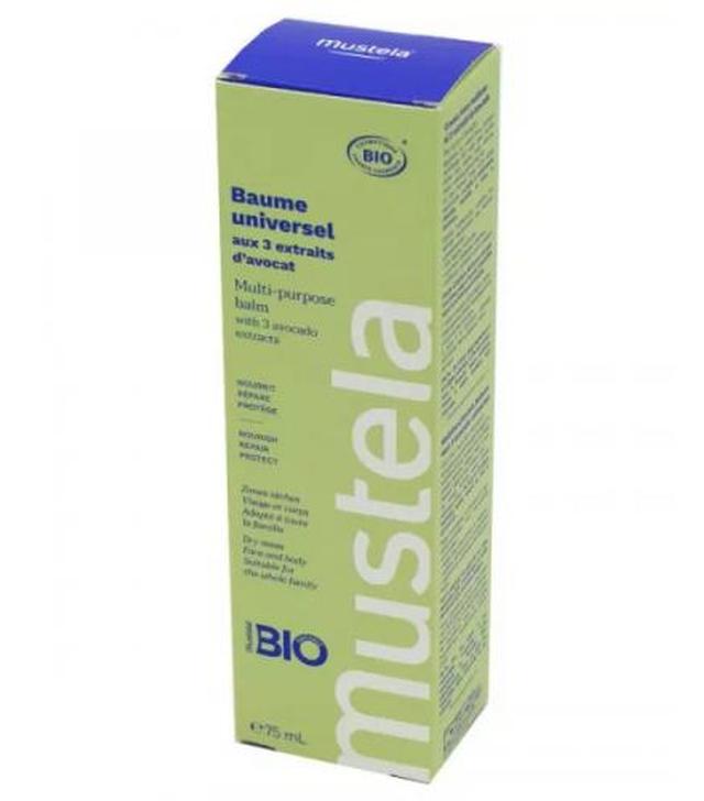 Mustela Bio Multifunkcyjny Balsam z 3 ekstraktami z awokado, 75 ml cena, opinie, właściwości