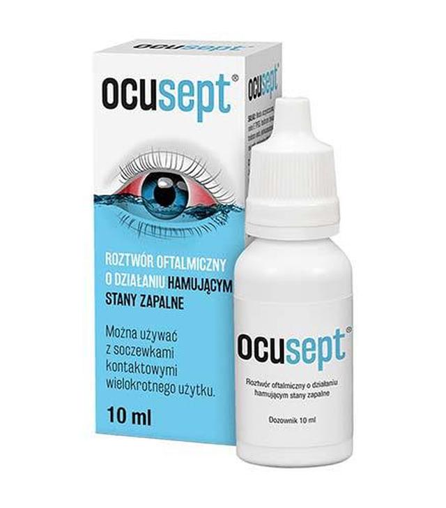 Ocusept, krople do oczu, 10 ml