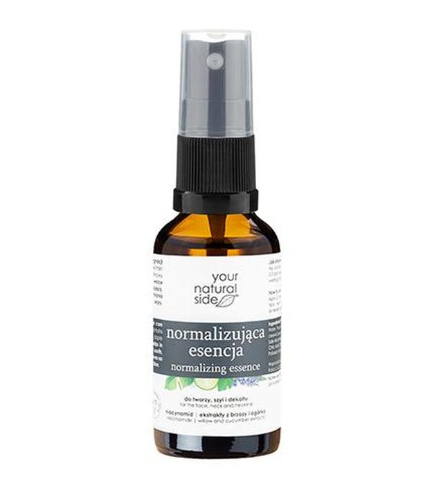 Your Natural Side Esencja normalizująca do twarzy, szyi i dekoltu, 30 ml - ważny do 2025-08-02