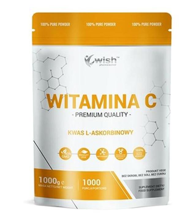 Wish Witamina C Kwas L-Askorbinowy - 1000 g