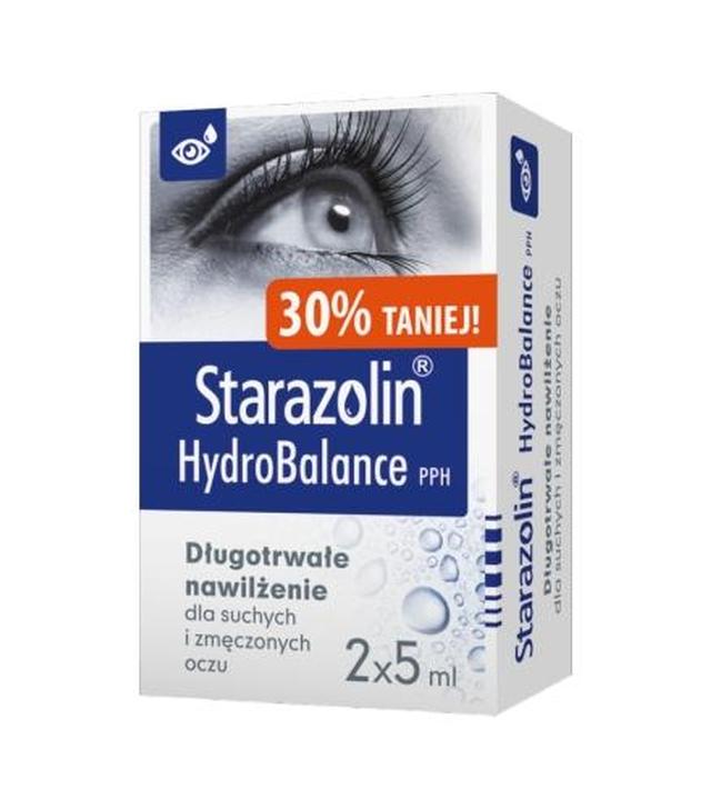 STARAZOLIN HYDROBALANCE Krople do oczu, 2 x 5 ml