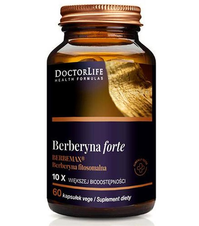 Doctor Life Berberyna Forte BERBEMAX, 60 kapsułek