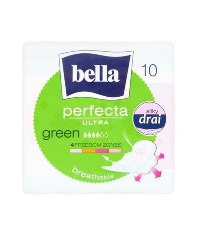 BELLA PERFECTA ULTRA GREEN Podpaski - 10 szt. - cena, opinie, wskazania