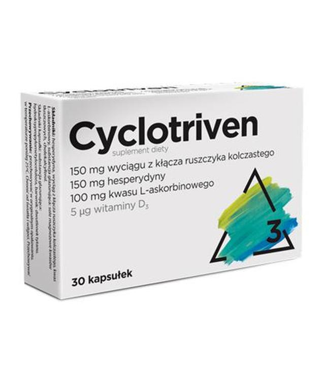 Aflofarm Cyclotriven - 30 kaps. - cena, opinie, wskazania