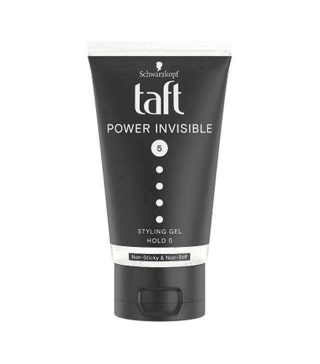 Taft Power Invisible Żel do włosów Mega mocny - 150 ml - cena, opinie, skład