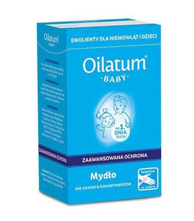 Oilatum Baby Mydło dla dzieci od 1. dnia życia, 100 g, cena, opinie, właściwości