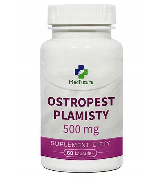 MedFuture Ostropest Plamisty 500 mg, 60 kaps. cena, opienie, skład