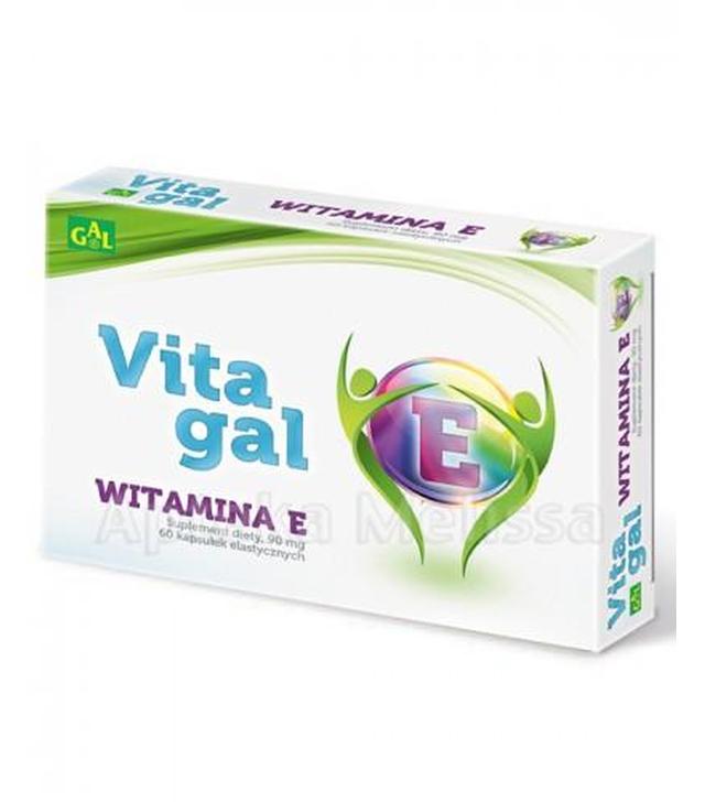 VITAGAL Witamina E 90 mg - 60 kaps.