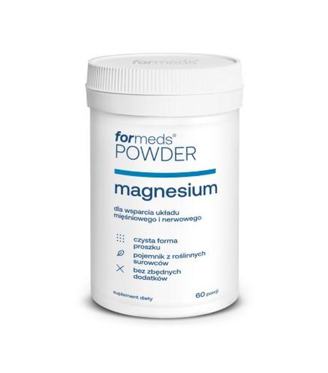 Formeds POWDER Magnesium, 60 porcji