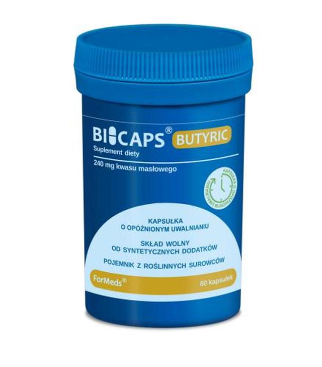 ForMeds Bicaps Butyric 240 mg kwasu masłowego, 60 kapsułek