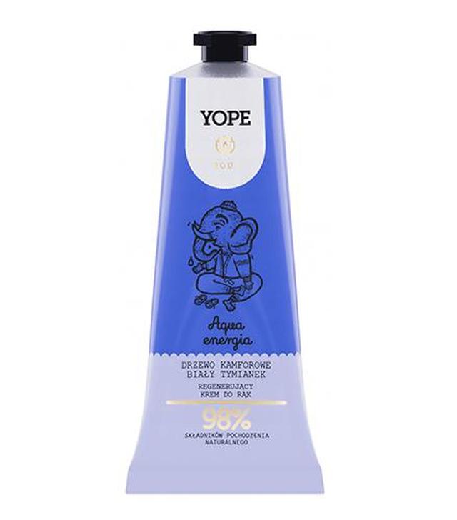 Yope Soul Aqua energia regenerujący krem do rąk, 50 ml, cena, opinie, wskazania
