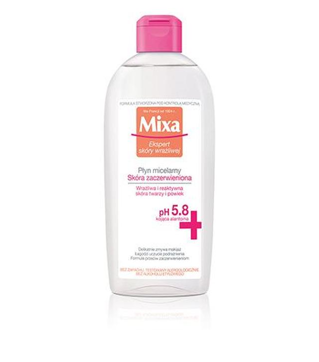 MIXA Płyn micelarny Skóra zaczerwieniona - 400 ml - cena, opinie, wskazania