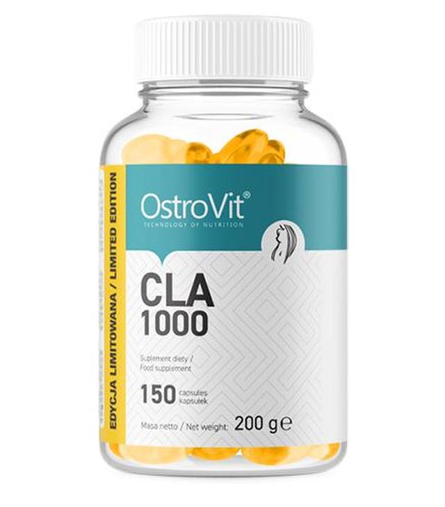 OstroVit CLA 1000 mg - 150 kaps. - cena, opinie, dawkowanie