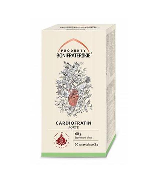 Produkty Bonifraterskie Cardiofratin Forte - 60 g Na serce - cena, opinie, wskazania