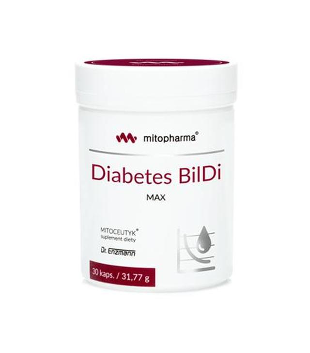 Mitopharma Diabetes BilDi MAX - 30 kaps. - cena, opinie, dawkowanie