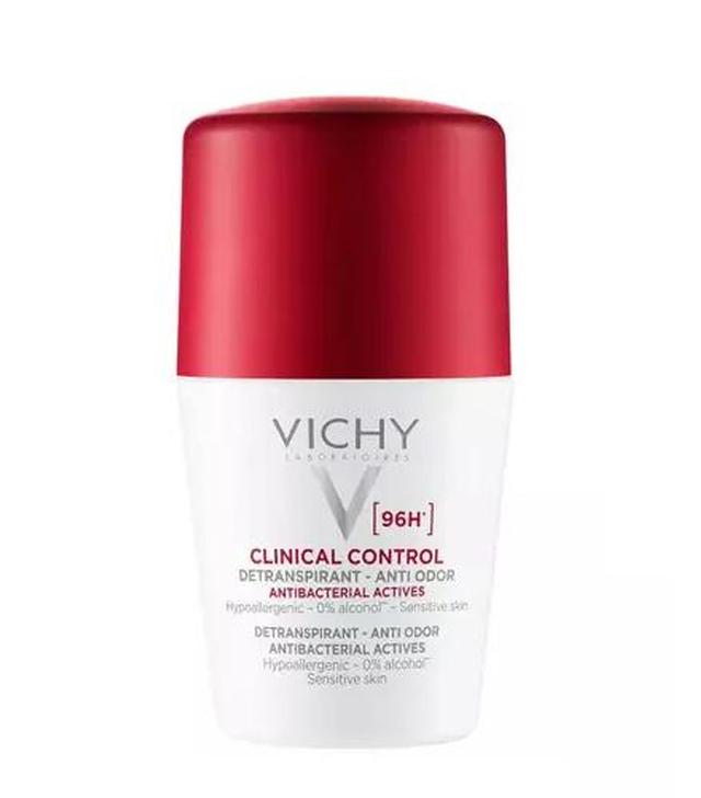 Vichy Clinical Control 96 H Antyperspirant dla kobiet, 50 ml, cena, opinie, właściwości