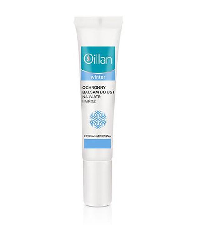 Oillan Winter Ochronny balsam do ust na wiatr i mróz, 15 ml