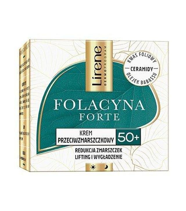 Lirene Folacyna Forte Krem przeciwzmarszczkowy na dzień/noc 50+ 50 ml